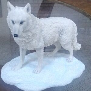 Pipka White Wolf Arctic Animal